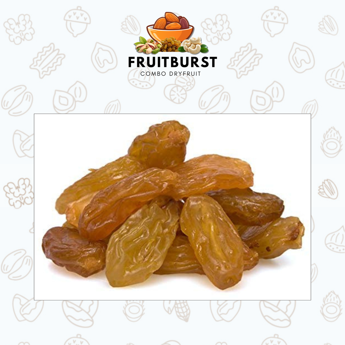 Premium Dry Fruits Combo Pack – Almonds, Cashews, Pistachios & Raisins | FruitBurst Combo Dryfruit